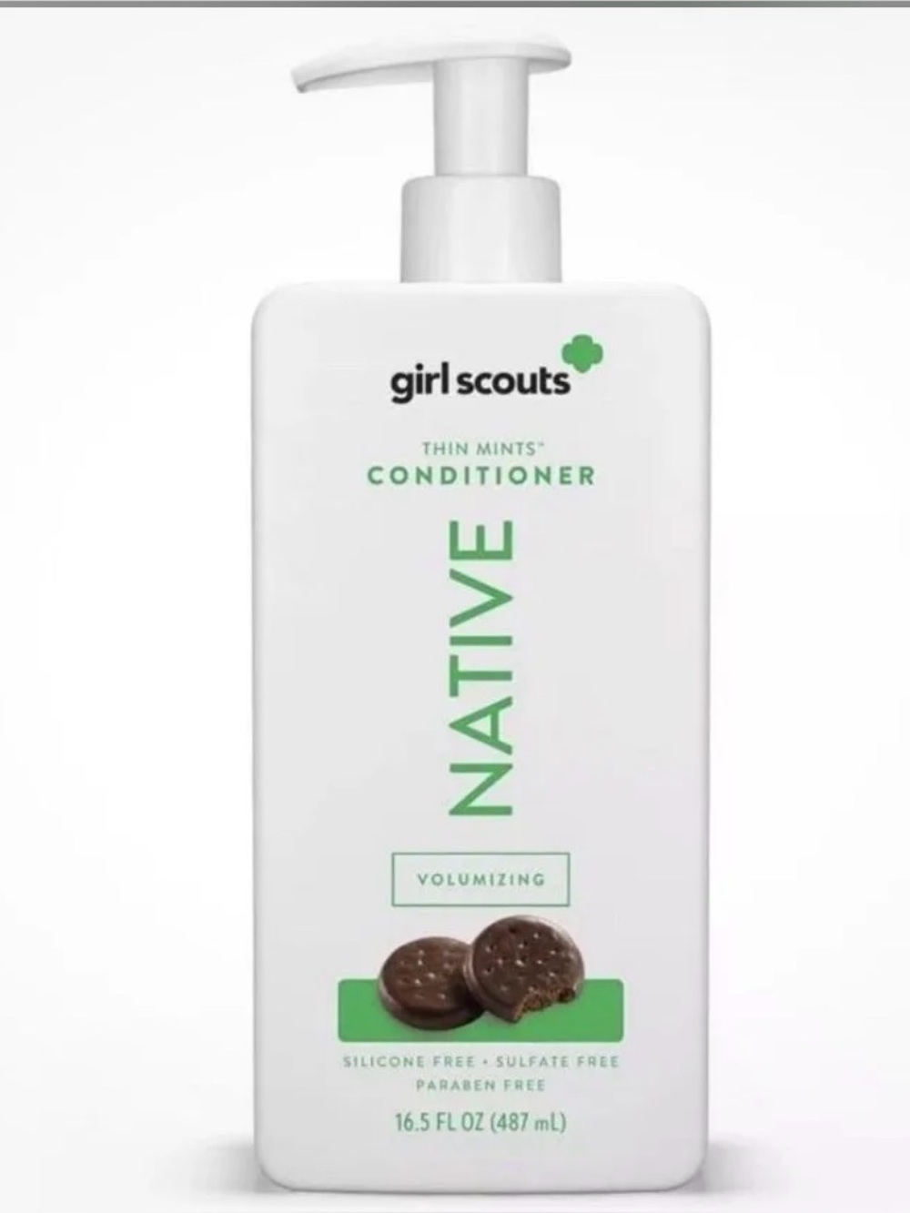 Native x Girl Scouts Thin Mints Volumizing Conditioner, 16.5 fl oz